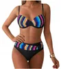 Bikini donna XL 42 - Coppa D - Slip vita alta - Taglio Anteprima dell’immagine prodotto 2