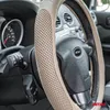 Poťah volantu auta béžový krémový SOLID Náhľad obrázku produktu 4