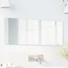 vidaXL Wandspiegel Rechtwinklig 30 x 80 cm Gehärtetes Glas Produktbild-Vorschau 3
