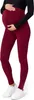Be Mammy Leggings de grossesse longs en viscose BE-02 Voir les images du produit 1