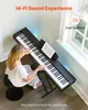 VEVOR Pianoforte digitale pesato, 88 tasti completamente Anteprima dell’immagine prodotto 3