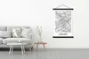 MuchoWow® Textilposter Stadtplan - Karte - Deutschland - Produktbild-Vorschau 3