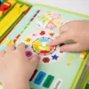 Malplay Sensorik Buch aus Filz Montessori Sinnesbuch Produktbild-Vorschau 6