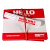Confezione di adesivi Montana Cans "Hello My Name Is" | Red Anteprima dell’immagine prodotto 4