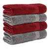 Komfortec 4er Duschtücher 70x140 cm Set aus 100% Baumwolle, Produktbild-Vorschau 1