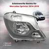 Scheinwerfer Frontscheinwerfer Rechts für Mercedes Sprinter Produktbild-Vorschau 1