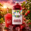 Rainbow Slush Sirup Erdbeere Geschmack 1L 1:5 AZO & Produktbild-Vorschau 9