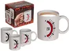 Kaffeetasse Steingut Becher Tankanzeige reagiert auf Wärme Produktbild-Vorschau 5