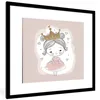 MuchoWow® Gerahmtes Poster Prinzessin - Kleid - Kinder - Produktbild-Vorschau 1