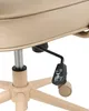 BELIANI Bürostuhl Beige Kunstleder Drehbar Höhenverstellbar Produktbild-Vorschau 9