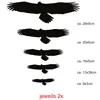 10er Aufkleber-Set Vogelschutz und Fensterschutz I hin_125 Produktbild-Vorschau 2