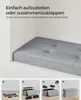 SONGMICS Sitzbank mit Stauraum aus Samt, klappbare Produktbild-Vorschau 3