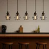 Hängeleuchte Restaurant E27 Schwarz Metall Vintage Retro Produktbild-Vorschau 5