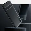 A black smartphone case is displayed on a dark, textured surface, with a subtle reflection. Anteprima dell’immagine prodotto