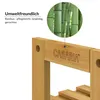 Casaria Scaffale da bagno Mobiletto bamboo bagno 3 Ripiani Anteprima dell’immagine prodotto 6
