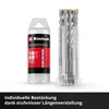 Set di punte universali Einhell SDS PLUS 6-14/160 mm, 7 pz Anteprima dell’immagine prodotto 3