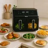 alpina Double Airfryer XXL - Air Fryer 2 Kammern von 4L - Produktbild-Vorschau 9