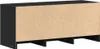 vidaXL TV-Schrank LED Schwarz 97x34x40 cm Holzwerkstoff Produktbild-Vorschau 7