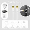 deleyCON 10m SAT TV Antennenkabel Koaxial Kabel F-Stecker Produktbild-Vorschau 6