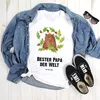 Mr. & Mrs. Panda Größe XL T-Shirt Bär König - Weiß - Produktbild-Vorschau 2