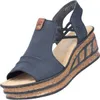 Rieker Riemchensandalette  Blau Produktbild-Vorschau 2
