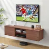 VEVOR Mobile TV a parete, mobile TV con ripiani regolabili Anteprima dell’immagine prodotto 2