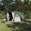 vidaXL Zelt für 6 Personen mit Dach Grün 425 x 396 x 222 cm Produktbild-Vorschau 2