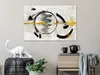 Vliesstoff Leinwandbild - Golden Thread (1 Part) Wide 90x60 Produktbild-Vorschau 4