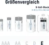 ANSMANN Akku 9V 300mAh E-Block NiMH – 1000x wiederaufladbar Produktbild-Vorschau 3