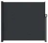 vidaXL Bočná výsuvná markíza čierna 180x300 cm Náhľad obrázku produktu 3