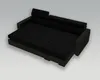 GOLDSTOFF DIWIA Ecksofa 202 x 130 cm mit Schlaffunktion & Produktbild-Vorschau 4
