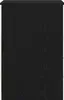vidaXL Armoire à tiroirs noir imitation chêne 40x50x76cm Voir les images du produit 7