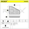 RIDEX 8A0290 Luftfilter für CHRYSLER PT CRUISER (PT) Produktbild-Vorschau 5