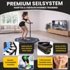 Zero Gravity Fitness Trampolin blau Produktbild-Vorschau 4