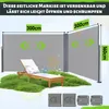 Faziango Seitenmarkise 600 x 160 cm Ausziehbar Windschutz, Produktbild-Vorschau 2