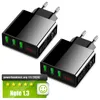 Caricatore multi USB 3 volte in un set di 2, 5V 3A w. Anteprima dell’immagine prodotto 1