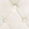 vidaXL Barhocker 2 Stk. Creme Samt Produktbild-Vorschau 5