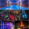 Lumières LED RGB étanches 4 pièces avec télécommande, Voir les images du produit 4