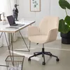 home24 Bürostuhl - Beige - Webstoff / Stahl - 61 x 91 x 59 Produktbild-Vorschau 2