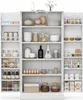 COSTWAY Armoire de cuisine de 120,5 cm de haut, armoire Voir les images du produit 8