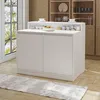 Roomart CORTADO Kücheninsel 120 cm breit, Weiß Produktbild-Vorschau 2