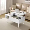 WOLTU Couchtisch höhenverstellbar, mit Stauraum, Produktbild-Vorschau 2