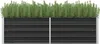 DELUKE® Hochbeet für Garten OSKAR Anthrazit | 160x40x45cm | Produktbild-Vorschau 3