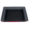 Hobbydog Tierbett Victoria, Grau mit Schwarz, 100x66x17 cm Produktbild-Vorschau 2