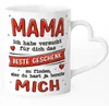 Kaffee-Tasse Herzhenkel Geschenk für Mama Spruch lustig Produktbild-Vorschau 1