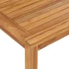 vidaXL Tavolo da pranzo da giardino 120x70x77 cm in legno Anteprima dell’immagine prodotto 3