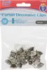 Vorhangclips – Chrom – Metall-Vorhanghaken ohne Produktbild-Vorschau 2