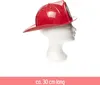 Feuerwehrhelm Kinder Fasching größenverstellbar - Farbe rot Produktbild-Vorschau 5
