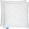Two white quilted pillows are shown side-by-side against a white background. Produktbild-Vorschau