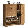 Schoenenkast BEALIFE, 100x30x102 cm, met 2 klepdeurtjes, Productafbeelding-voorbeeld 1